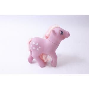 My Little Pony, Lickety Split, Pink Pony with Ice Cream Symbol, 1980s, Hasbro,